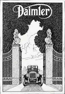 Discreet: DAIMLER ADVERT 1912