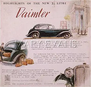 Shrink: DAIMLER ADVERT 1946