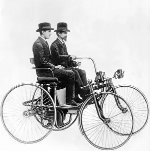 Gottlieb: Daimler Stahlradwagen, 1889