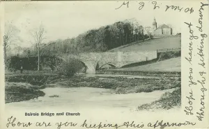 Fife: Dairsie Bridge and Church