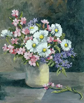 Elspeth: Daisies, bluebells, red campion etc