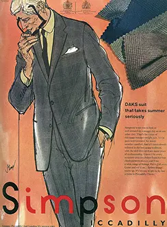 Daks: Daks menswear advertisement, 1965