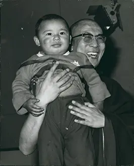 Buddhists: Dalai Lama of Tibet on visit to Britain