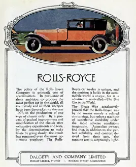 Bourke: Dalgety and Company Advertisement