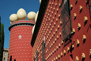 Elements: Dali Museum. Galata tower. Figueres. Catalonia. Spain