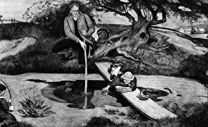 Blindness: Dalton Collecting Marsh-Fire Gas