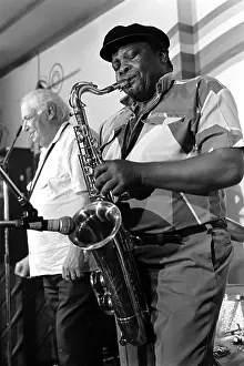 Saxophonists: Dalton Khanyile and Basil Metaxis at the Rainbow, Durban