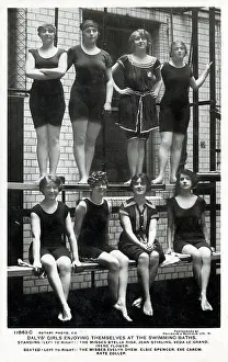 Carew: Daly's Girls enjoying themselves at the swimming baths