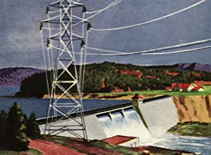Utilities: Dam and Power Lines