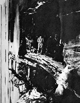 79th: Damage to the 78th and 79th Floors, Empire State Building, N