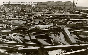 Cyclone: Damage from cyclone, Isabela de Sagua, Cuba