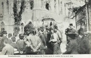 Taksim: Damage to Taxim Barracks