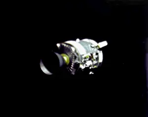 Jettisoned: Damaged Apollo 13 Service Module with a ?