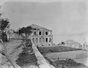 Typhoon: Damaged buildings and trees, China