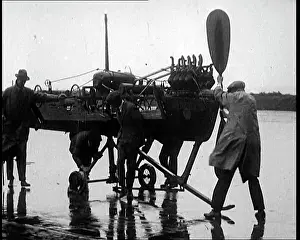 Lathams: A Damaged Plane From One Of Hubert Latham's
