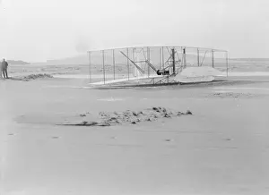 Innovators: Damaged Wright Flyer, 1903