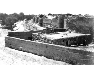 C1857: Damascus, St Paul's Wall c1857