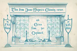 Screens: Dame Marjorie book, title page design