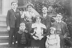 Leno: Dan Leno - Family Postcard