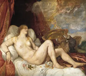 Danae: Danae and the Golden Rain, by Titian