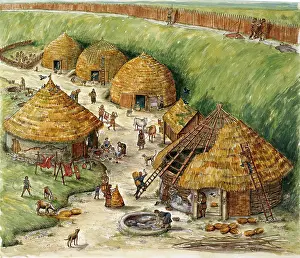 Roundhouse: Danbury Hill Fort