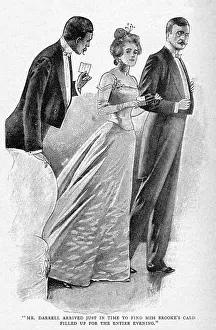 Etiquette: Dance card filled at a ball