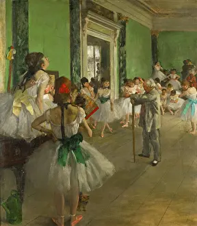 Hilaire: The Dance class, by Degas