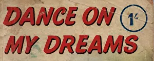 Typeface: Dance of My Dreams - font and text