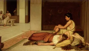 Waterhouse: After the Dance, by J W Waterhouse