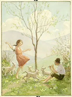 Frolicking: The Dance of the Lambkins