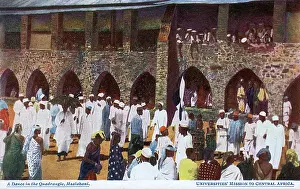 Nyasaland: Dance in the Quadrangle, Msalabani, Nyasaland