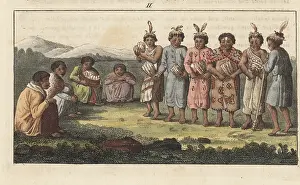 Engraved Plates: Dance of the Shee TEA uikEi people, Sitka, Alaska