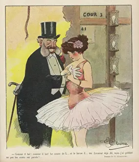 Backstage: Dancer and An Admirer