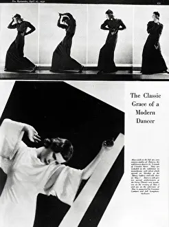 Albany: Dancer Alanova photographed by Yevonde