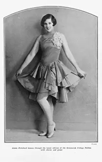Pritchard: The dancer Annie Pritchard in the latest edition