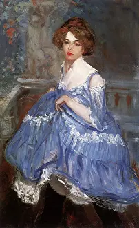 Glackens: Dancer in Blue