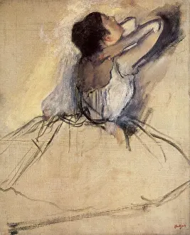 Massaging: The Dancer, by Degas