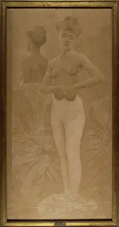 Fernand: Dancer dressing in front of the mirror