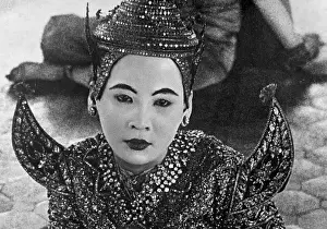 Cambodia: A dancer of the King of Cambodia