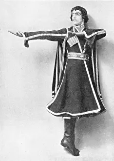 Massine: The dancer Leonide Massine, London, 1919