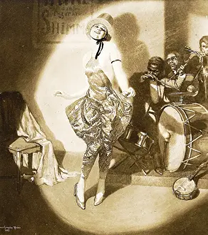 Shimmy: Dancer in a Paris nightclub