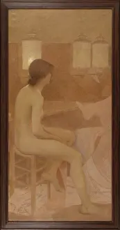 Tight: Dancer sitting right profile
