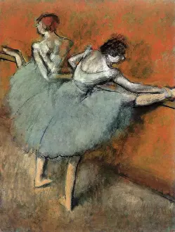 Extending: Dancers at the Barre, by Degas