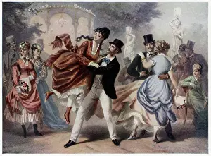 Jigsaw: Dancers at Chateau Rouge, Paris