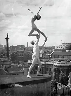 Nelsons: The dancers pair Baliol and Merton