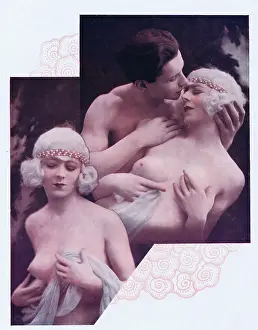 Capella: The dancers Roseray and Capella, Paris, 1920s