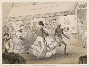 Curry: Dancing at a ball in British India, 1860