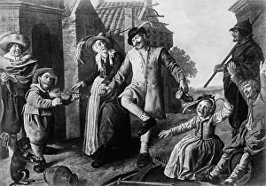 1610: Dancing Couple from the 17th Century