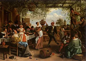 Accompaniment: Dancing Couple, by Jan Steen