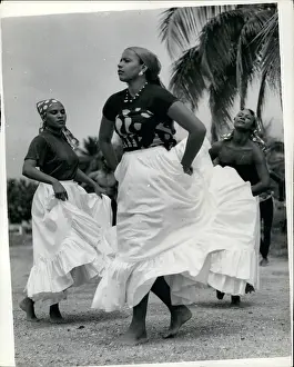 Calypso: Dancing display for Princess Margaret, Trinidad